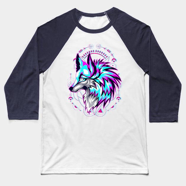 wolf lover Baseball T-Shirt by SHINIGAMII